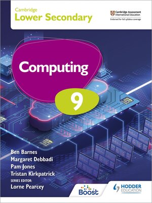 cover image of Cambridge Lower Secondary Computing 9 Student's Book